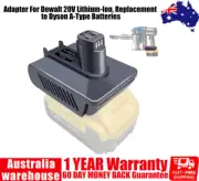 For Dewalt 20V barrery Adapter to Dyson TypeA Battery [A-Type not B-Type only]