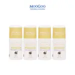 MOOGOO慕爾果 天然草本體香劑60ML - 蜂蜜燕麥四入組