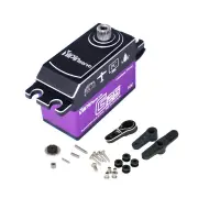 YIPINSERVO G25 25kg 7.4V High Speed Voltage Steel Gears Waterproof Coreless Low Profile Servo for 1/8 1/10 RC Car Drift