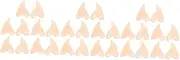 ibasenice 3sets Costume up Accessory Ears Cosplay Halloween Ear Accessory Easy to Wear and Clean 10pcs*3