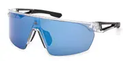 Adidas SP0103 26X Men's Sunglasses Clear Size 99