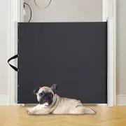 Pet Safety Barrier Gate, Retractable with Flexable Mesh 45.25" L x 32.5"