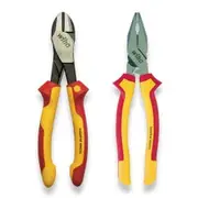 WIHA Insulated Linesman Plier and Side Cutter Set 2pk 41926