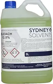 Bleach Sodium Hypochlorite 12.5% 5 Litre