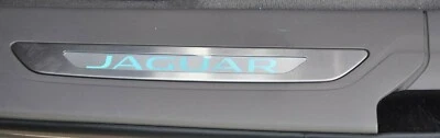 Jaguar OEM F-Pace X761 Illuminated Front Door Sill Tread Plate Pair Brand New (for: Jaguar)