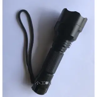 【日安】美國CREE LED單段手電筒 超遠射程 超刺眼 超白光 陽極處理深杯手電桶