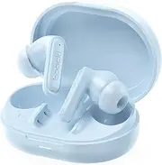 toocki Wireless Earbuds, Flip in-Ear Bluetooth 5.3 with Noise Cancelling, 36H Playtime, 360° Sound, Touch Control & Ergonomic Fit, IPX4 Waterproof for Android/iOS, Blue