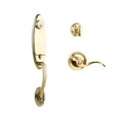 N2lok Loire Door Handle Single Cylinder with Flutto Lever Entrance Set Box Pack