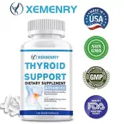 Thyroid Support - with Lodine, L-Tyrosine, for Energy Metabolism & Weight Loss