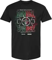 Checkered Flag Sports Daniel Suarez #99 NASCAR 2025 Heritage Trackhouse 1 Sided Black T-Shirt