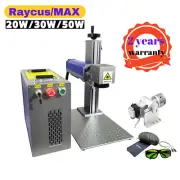 50W Fiber Laser Marking Machine Raycus Metal Steel Engraver 2 Years Warranty