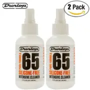 2-PACK Dunlop 6644 Pure Formula 65 Silicone-Free Intensive Cleaner 4 oz