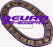 Masonic Collar DELUXE Cryptic Mason Royal & Select PURPLE Backing DMR-800GPRS