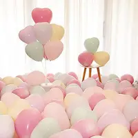 在飛比找momo購物網優惠-粉系馬卡龍愛心氣球桌飄1組(派對 告白 氣球 婚房布置 驚喜
