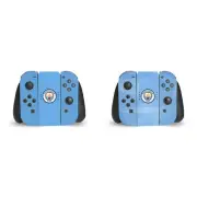 MAN CITY FC BADGE MATTE VINYL SKIN DECAL FOR NINTENDO SWITCH JOY-CON CONTROLLER