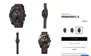 Casio Men's PRO TREK Climber Line Analog Digital Solar Radio Watch PRW-6900YL-5