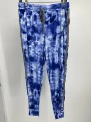 Secret Treasures Sleepwear Womens Medium Blue Tye Dye Soft Pants