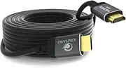 KIMTABO 30 ft HDMI Cable 4K, High Speed Long HDMI Cables Support 4K 30Hz 2K 1080p 3D ARC, Gold plated Connectors Soft HDMI Cord for HDTV Monitor Projector Soundbar Laptop PS3/4 XBOX (9.14m)