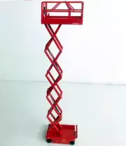1:35 SDLG 3246iE Aerial Work Platform Contruct Machine Equipment Diecast Model