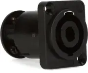 Neutrik NL4MP-ST 4-pole Male speakON Panel-mount Connector (12-pack) Bundle