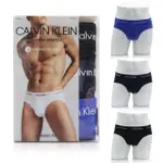 CALVIN KLEIN CK 男士棉質彈力吸汗 精美盒裝 低腰三角內褲 三件組 NB2613