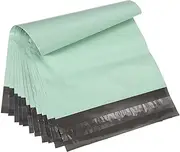 uxcell 10.5x7.5 Inch Poly Mailers, 100 Pcs Shipping Bags for Clothing with Self-Adhesive Seal Mailing Bags for Business Shipping Waterproof Envelopes Packing, Mint Green