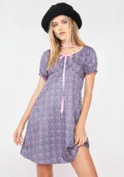 Deep Dreamers You Know Floral Dress