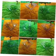 Free Motion Quilting Template Sewing Ruler Templates for Most of Domestic