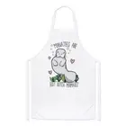 Manatees Are Just Butch Mermaids Chefs Apron - Funny Cooking