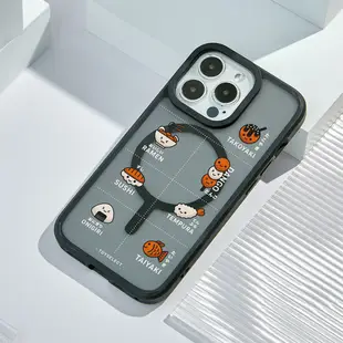 【TOYSELECT】SUSHI日式拼盤極光霧透MagSafe iPhone手機殼