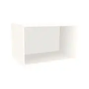 Kaboodle 400-499mm Sour Cream Customisable Open Slimline Shelf