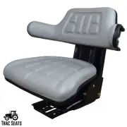 Grey Trac Seats Tractor Suspension Seat Fits Massey Ferguson 385 1100 2200