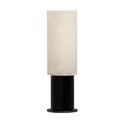 CAFE LIGHTING Samara Alabaster Table Lamp - Black