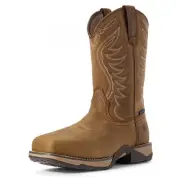 ARIAT WORK Women's 10" Anthem Composite Toe Waterproof Work Boot Distressed Brow