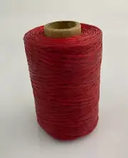 SINEW / Sinue leather thread beading crafts RED