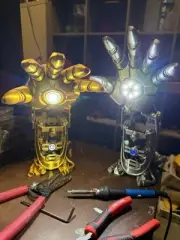 Iron Man Gauntlet LED Desk Night Light Lamp
