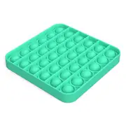 Fidget Push Pop It Bubble Square Green - Fidget Toys Australia