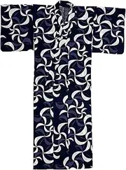 [momoten] Women's Yukata Kimono Japanese Traditional Robe/Dress Cute Beautiful 100% Cotton Floral design
