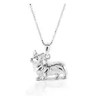 Kelly Herd Jewelry Kelly Herd Small Corgi Necklace