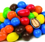 M&M PEANUTS Milk Chocolate 6 Pounds Bulk Vending Machine Candy
