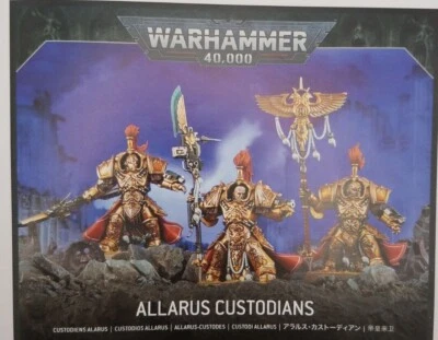 Warhammer 40K Adeptus Custodes - Allarus Custodians *Singles*