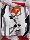 Jordan 4 Retro White Cement Size 9 Men’s