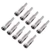 14mm Diamond Drill Bits Hole Saws for Glass Ceramic Porcelain Tiles 10 Pcs