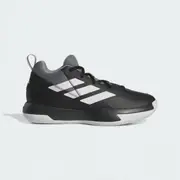 【adidas 愛迪達】籃球鞋 女鞋 大童 運動鞋 包覆 緩震 CROSS EM UP SELECT 黑 IE9255