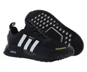 Adidas NMD V3 GS Boys Shoes Size 7, Color: Black/White/Gold