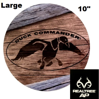 LARGE Realtree AP Camo 10" Duck Commander Logo Toolbox Truck Car Fridge Magnet