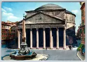 1970s Roma The Pantheon Italy Vintage Postcard