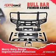 Premium Armor Bumper Bullar with Skid Plate 3 LOOP for Ford Ranger PX T6