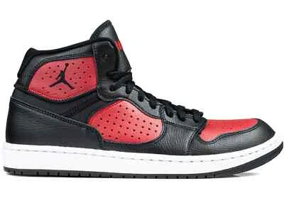 Nike Air Jordan Access Reverse Bred Black Gym Red White AR3762-006 sz 9.5 Men's