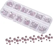FONDOTIN Rhinestones Nail Gems Stickers Cherry Blossom Hotfix Flatback Gems for DIY Nail Art Craft Projects Jewelry Decoration Easy Application Multi Sized